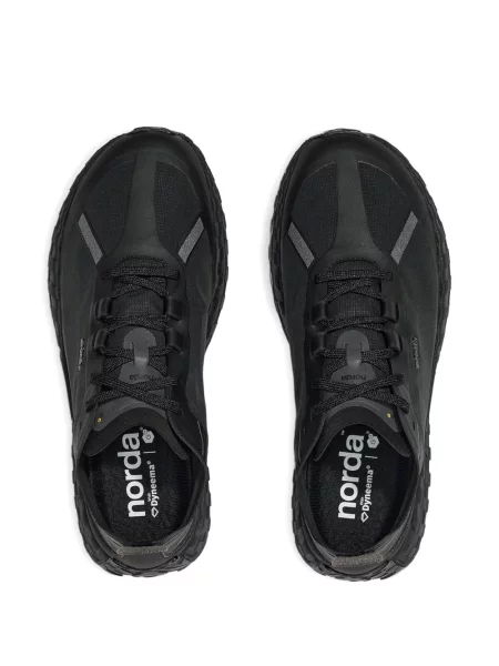 Sneakerși Norda plasă negru