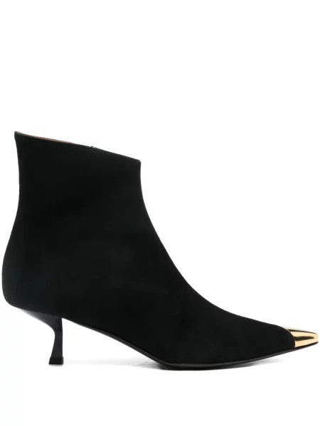 Cizme scurte Giuseppe Zanotti din piele de căprioară negru