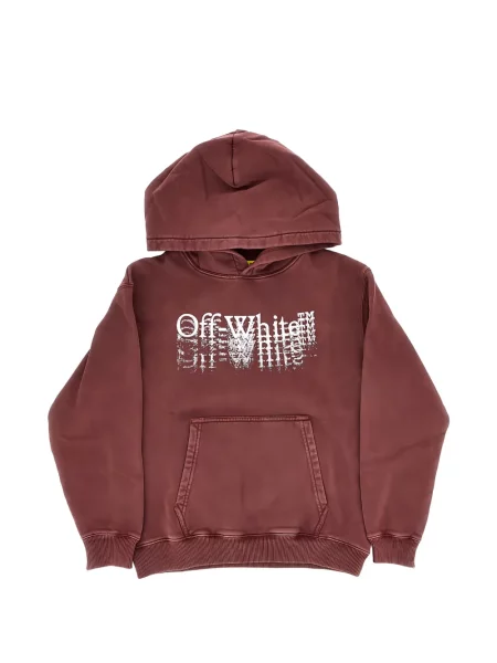Bluza z kapturem dziecięca Off-white biała