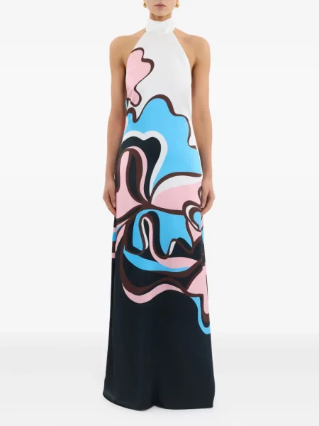 Rochie maxi Rebecca Vallance de costum albastru