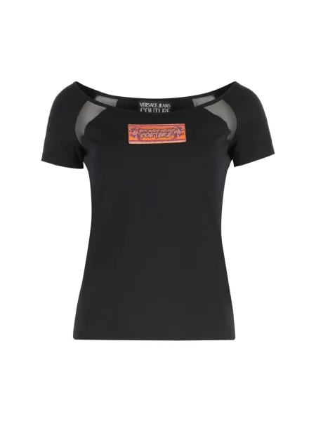 Koszulka Versace Jeans Couture czarna