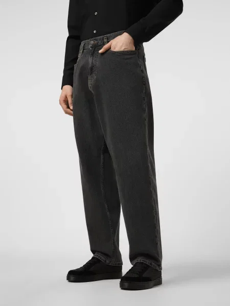 Широкі джинси Emporio Armani сірий