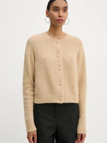 A.L.C. cardigan din lână Lanie bej
