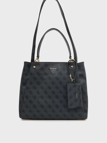 Сумка Guess с принтом серая