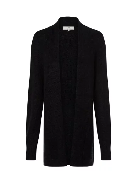 Ipuri Essentials płaszcz z dzianiny z zawartością moheru Kobiety Sztuczne włókno jednolity XS/S czarny