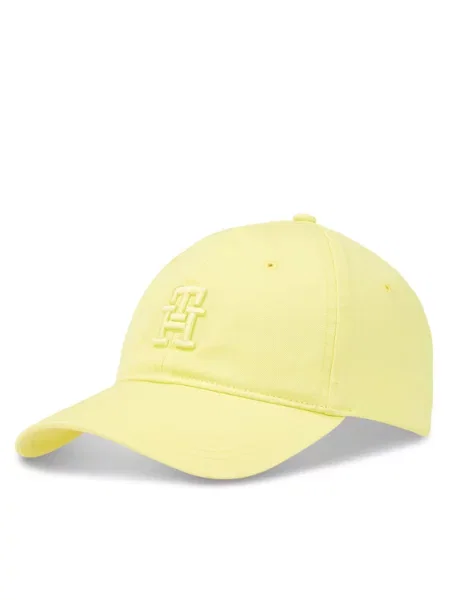 Kapa s šiltom Tommy Hilfiger Beach Summer Soft Cap Yellow Tulip ZIN rumena