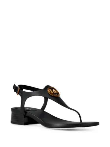 Sandale Michael Kors cu autograf negru