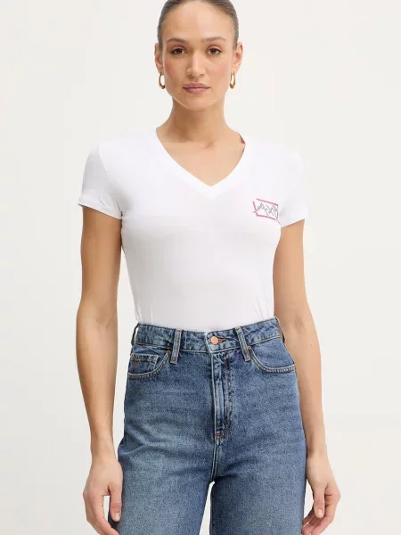 Armani Exchange tricou alb