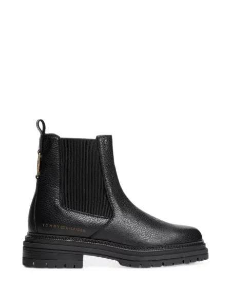 Botine chelsea Tommy Hilfiger din piele negru