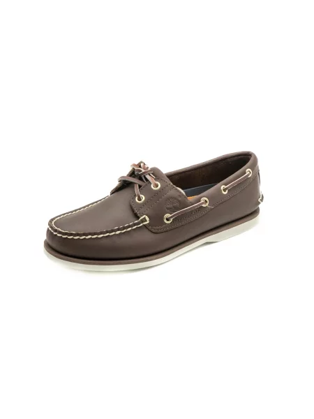 Półbuty Timberland klasyczne skórzane brązowe