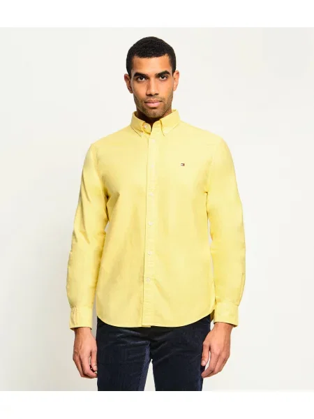 Tommy Hilfiger Cămașă Oxford galben