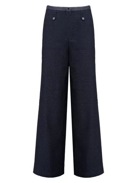 Influencer Pantaloni bleumarin