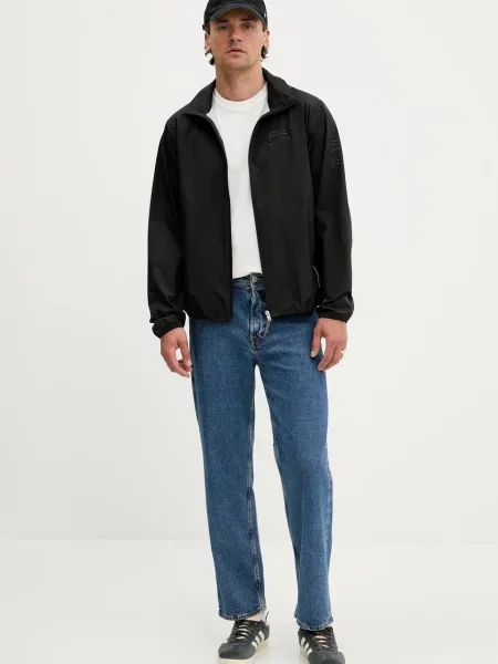 Tommy Jeans kurtka przejściowa czarny