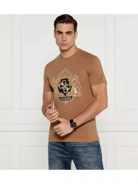 GUESS Tricou maro