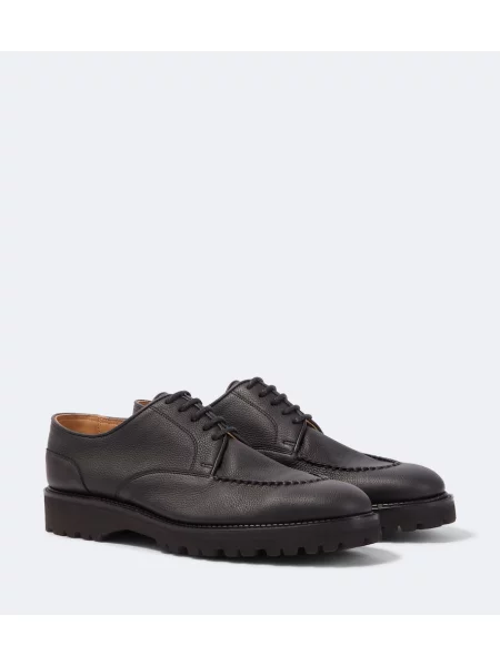 Pantofi derby John Lobb din piele negru