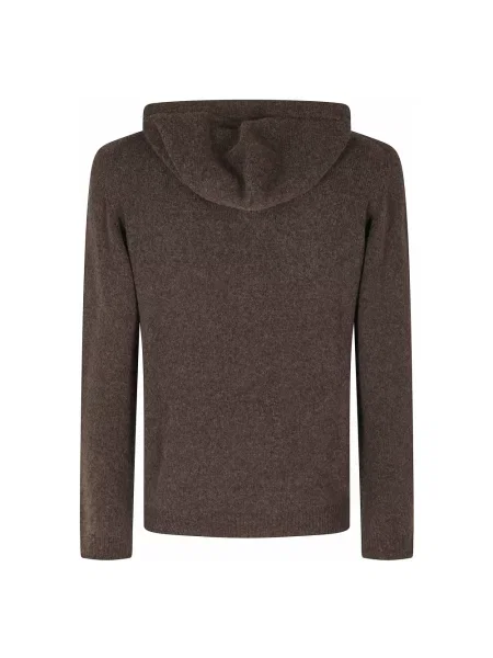 Bluza z kapturem dziecięca Roberto Collina brązowa