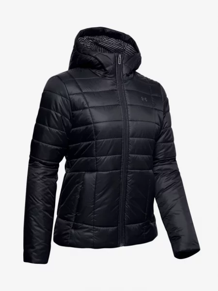 Geacă Under Armour cu glugă negru