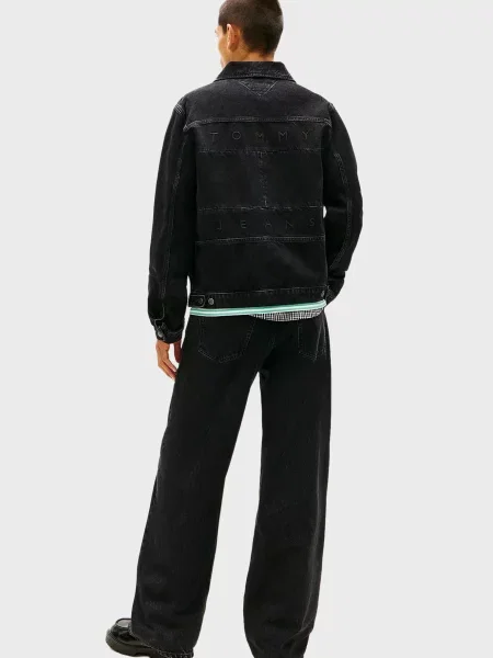 Джинсовая куртка Tommy Jeans черная