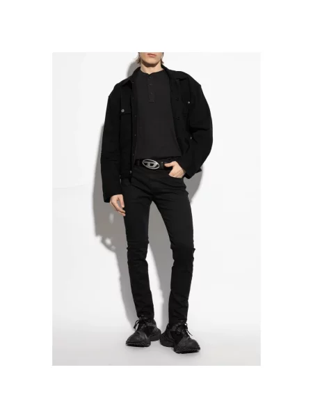 Jeansy Diesel 2019 D-STRUKT czarne