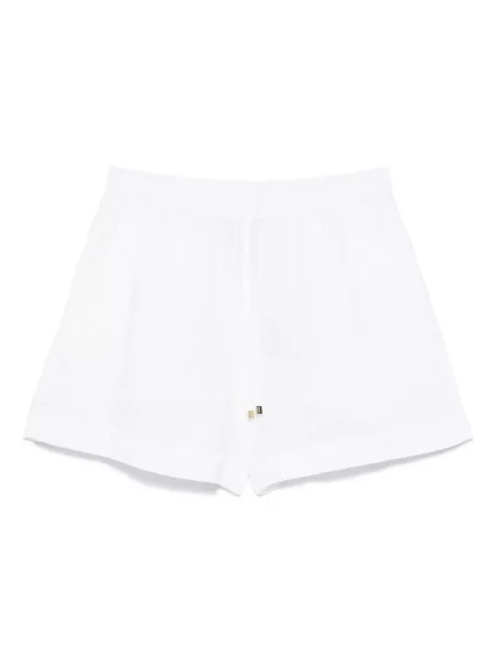 Lniane szorty Heidi Klein białe