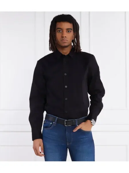 Calvin Klein Jeans Cămașă | Relaxed fit negru