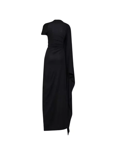 Φόρεμα Balenciaga ντραπέ μαύρο