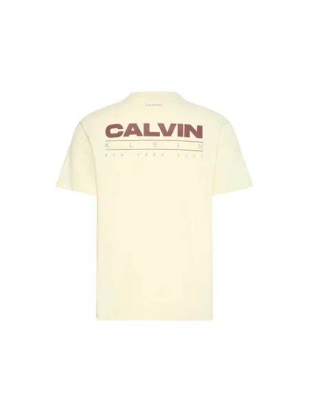 Tričko Calvin Klein Jeans žltá