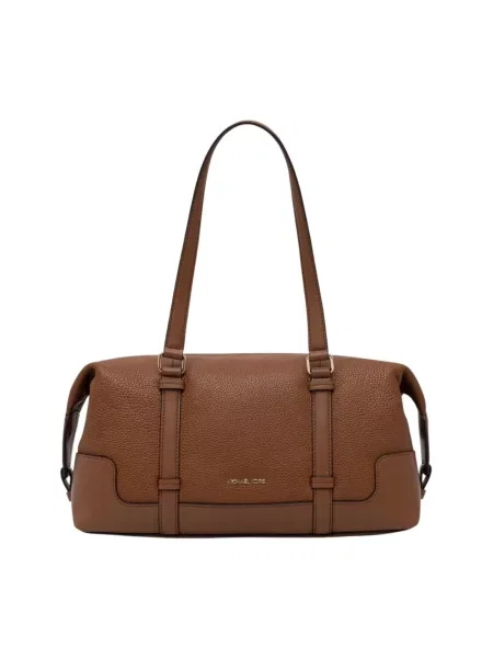 Shopperka Michael Kors skórzana brązowa