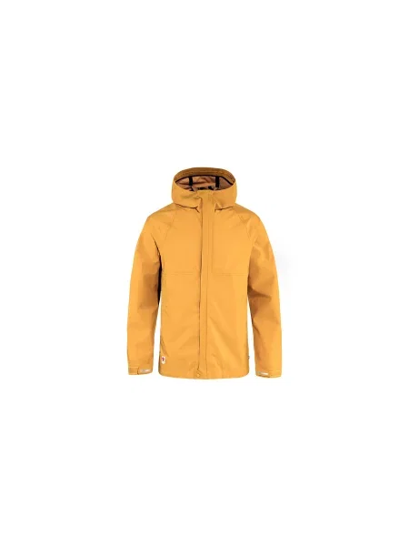 Fjallraven kurtka przeciwdeszczowa Hydratic Trail Jacket przejściowa żółty