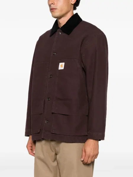 Geacă Carhartt Wip cu strasuri maro