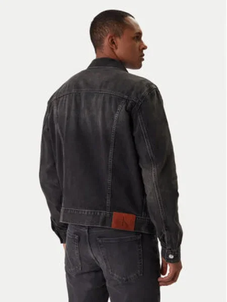 Calvin Klein Jeans Džínsová bunda Classic čierna