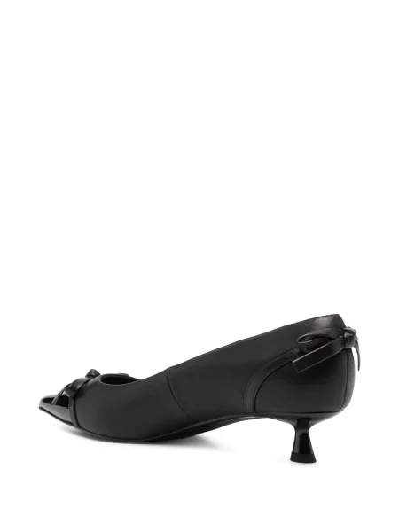 Pantofi cu toc Karl Lagerfeld cu funde negru