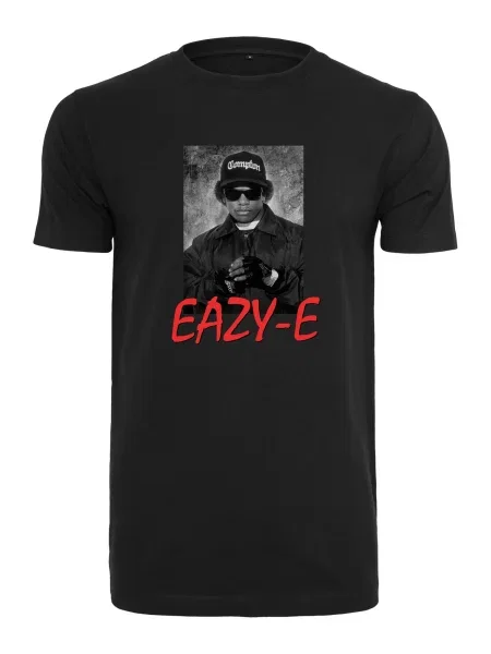 Mister Tee Póló Eazy E szürke / piros / fekete / fehér