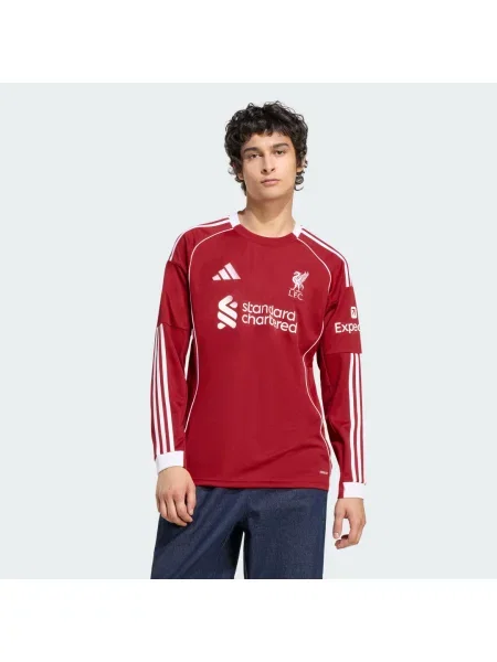 Koszulka z długim rękawem Liverpool FC Home czerwona