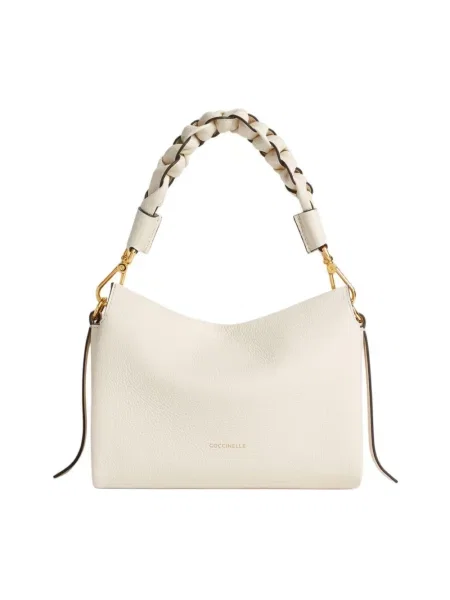 Torebka crossbody Coccinelle biała