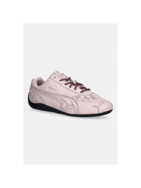 Puma Speedcat Embellished sneakersy skórzane fioletowe