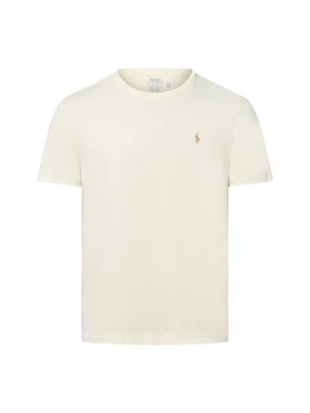 Krótka koszulka Polo Ralph Lauren z krótkim rękawem biała