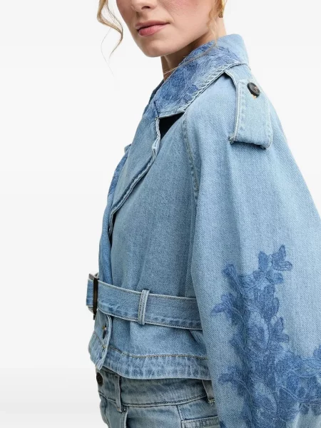 Geacă de blugi Ermanno Scervino albastru