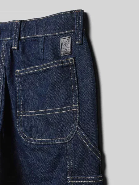 Jeansy z 5 model ‘ALEX’ Jack & Jones granatowe