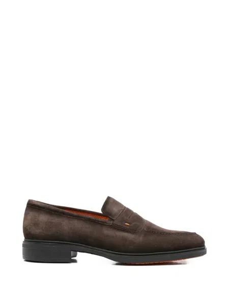 Pantofi loafer Santoni maro