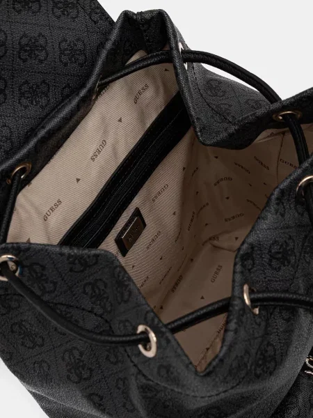Рюкзак Guess MANHATTAN малий візерунок сірий
