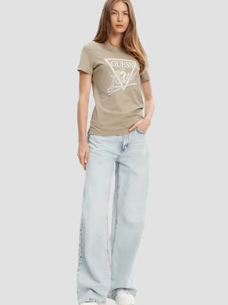 Футболка GUESS бежевий