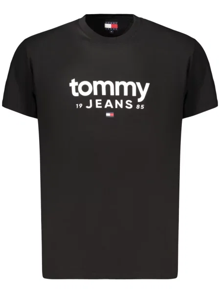 Tommy Jeans Tricou / alb negru