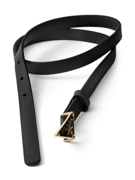 Curea Prada din piele negru