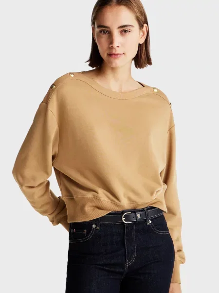 Світшот Tommy Hilfiger бежевий