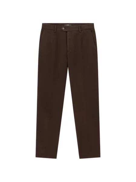 Pantaloni Boggi Milano stretch maro