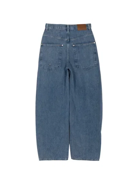 Blugi largi Free People albastru