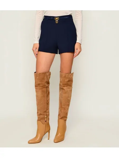 Elisabetta Franchi Pantaloni scurți + curea