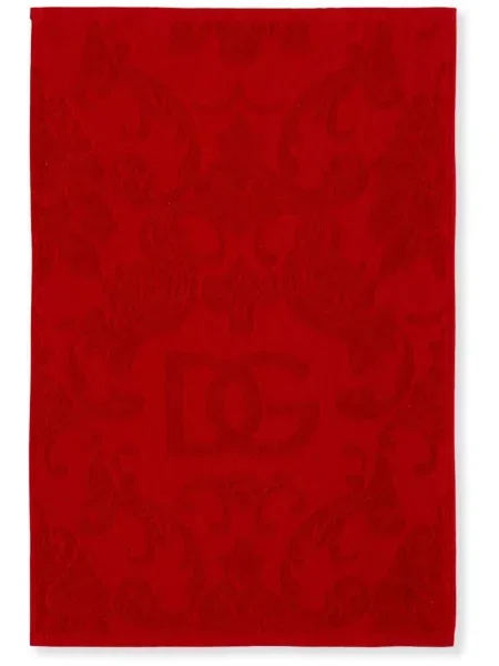 Žakardinis chalatas Dolce & Gabbana raudona