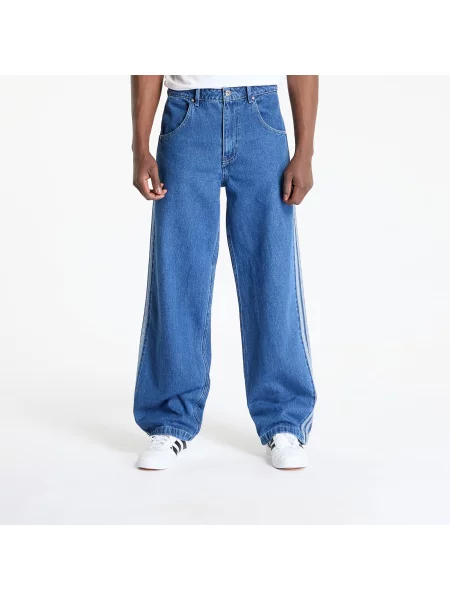 Straight fit džíny Adidas Originals modré